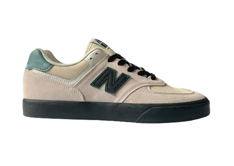 New Balance Numeric 574 Vulc Sea Salt Black Skateboard Shoes