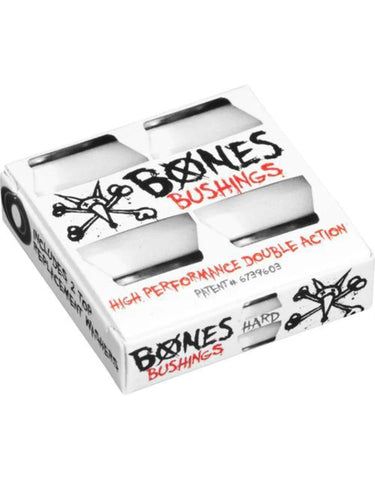 Bones Hardcore Hard White 96a 4 Pack Skateboard Bushings