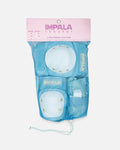 Impala Adult Pastel Blue 3 Pad Set in package