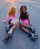 Impala Black Holographic Rollerskates lifestyle photo