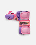 Impala Junior Pink 3 Pad Set wrist guard detail