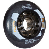 Iqon Access 76mm 85a Dark Grey 4 Pack Rollerblade Wheels