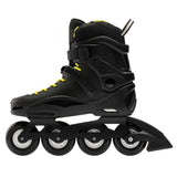 Rollerblade Cruiser Black Neon Yellow Rollerblades inside view