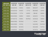 Rollerblade Twister size chart