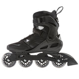 Rollerblade Zetrablade Black Silver Rollerblades inside view