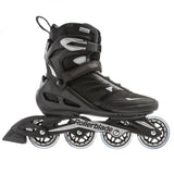 Rollerblade Zetrablade Black Silver Rollerblades side view