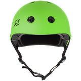 S-One Lifer Bright Green Matte Helmet front view