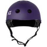 S-One Lifer Purple Matte Helmet front view