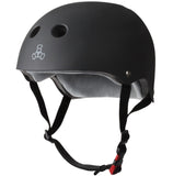 Triple 8 The Cert Black Rubber Helmet