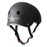 Triple 8 The Cert Black Rubber Helmet