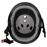 Triple 8 The Cert Black Rubber Helmet