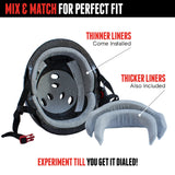 Triple 8 The Cert Black Rubber Helmet
