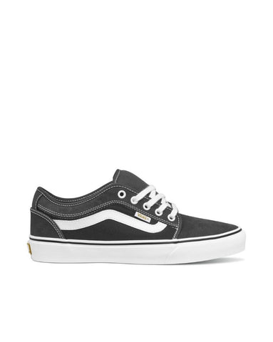 Vans Skate Chukka Low Sidestripe Black Twill  Skateboard Shoes