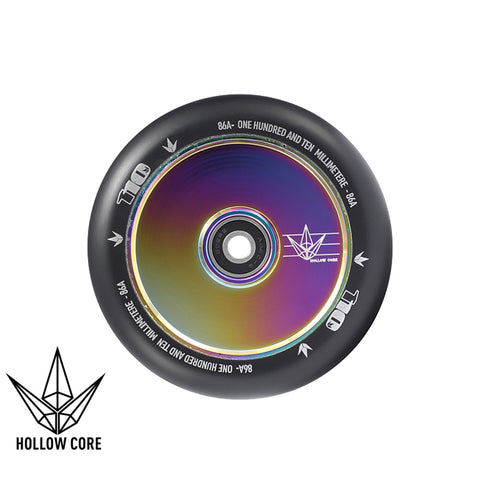 Envy Hollowcore Black Oil Slick 110mm Scooter Wheel