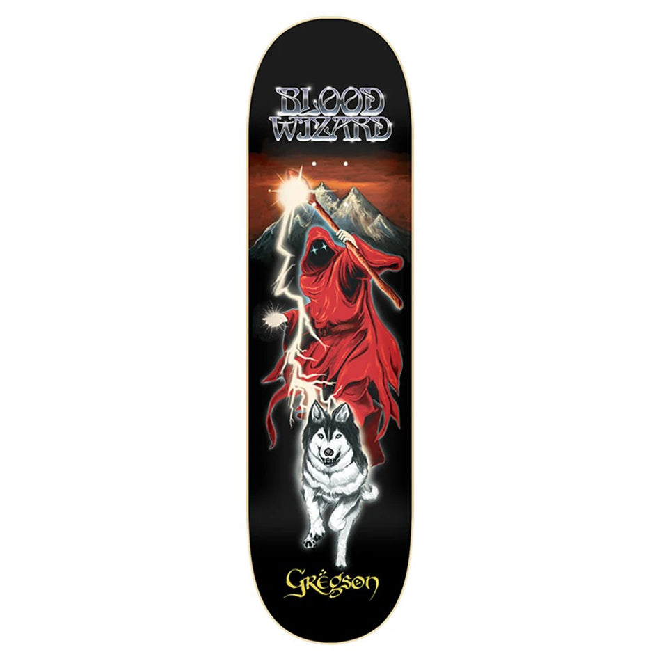 スケートボード BLOOD WIZARD GREGSON 8.5x31.75 WB14 Blood Wizard Chris Gregson Wizard Deck 8.5