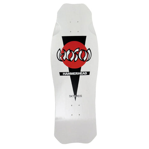 Hosoi Hammerhead White Skateboard Deck
