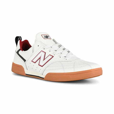 New Balance Numeric 288 Suede/Grey/Red Skateboard Shoes