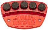 Tail Devil Red Skateboard Plate