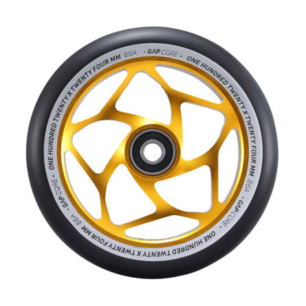 Envy Gap Core Gold Black 120mm Scooter Wheel