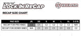 187 Killer Pads C1 Recap Size Chart