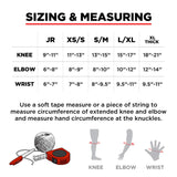 187 Six Pack 3 Pack Protective Set Size Chart