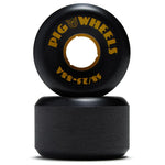 Pig RT'S 58mm/88a Black Skateboard Wheels