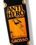 Anti Hero Grosso Black SSD25 Black Skateboard Deck