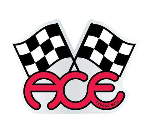 Ace Sticker Flags 4.75"