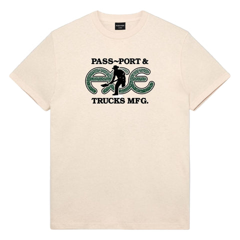 Ace X Passport Hammertone Natural Tee
