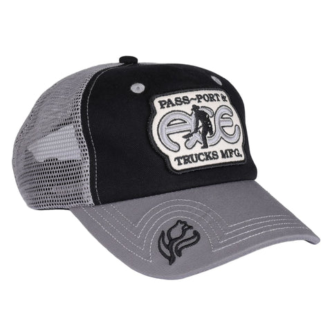 Ace X Passport Packers Trucker Black Steel Cap