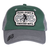 Ace X Passport Packers Trucker Green Steel Cap