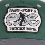 Ace X Passport Packers Trucker Green Steel Cap