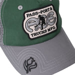 Ace X Passport Packers Trucker Green Steel Cap