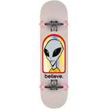 Alien Workshop Believe Hologram Pink 8.0 Complete Skateboard