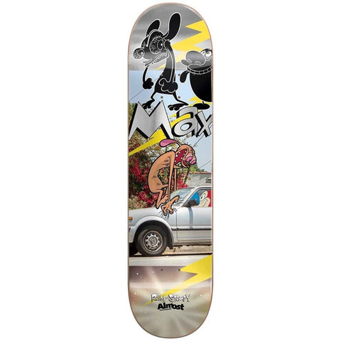 Almost x Ren & Stimpy Max Road Rage 8.5" Skateboard Deck