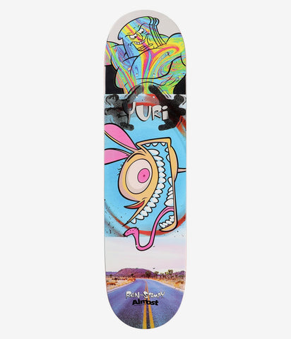 Almost x Ren & Stimpy Yuri Road Trip 8.0" Skateboard Deck