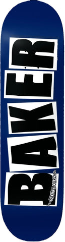 Baker Brand Logo Navy 8.5 Skateboard Deck