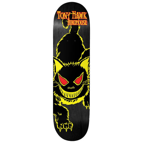 Birdhouse Hawk Yellow Cat 8.0" Skateboard Deck