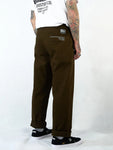 Blockade Industries Chocolate Work Pants on model