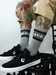 Blockade Industries Crew Socks 3 Pack Grey