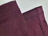 Blockade Industries Maroon Work Pants cuff detail