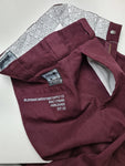 Blockade Industries Maroon Work Pants detail