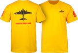 Bones Brigade Bomber Gold Tee