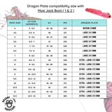 Brunny Hardcore Dragon Black Plate Moxi Jack Boot Size Chart