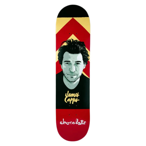 Chocolate Hecox James Capps Portrait WR42 8.0" Skateboard Deck