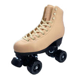 Chuffed Sunrise Apricot Cloud Cruiser Rollerskates angled view