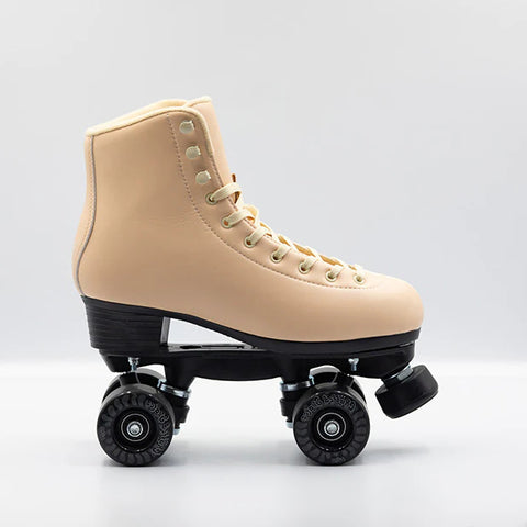 Chuffed Sunrise Apricot Cloud Cruiser Rollerskates side view