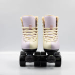 Chuffed Sunset Lilac Cloud Cruiser Rollerskates pair front view