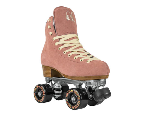 Chuffed Wanderer Peach Pink Rollerskates