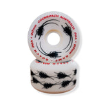 Cockroach Ramp Roach 60mm 96a White Skateboard Wheels